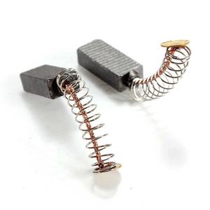 2 uds 17x8x5mm cepillos de carbono Motor eléctrico Industrial cepillo de grafito para <span class=keywords><strong>taladro</strong></span> <span class=keywords><strong>Bosch</strong></span> reemplazo de pieza de reparación genérica - Product Image 4