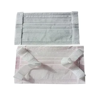 Fabricantes elásticos de alta elasticidad para proveedores de mascarillas desechables de 3 capas elásticas Earloop de tela no tejida