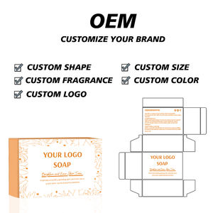 OEM Custom Logo 100g sapone di Rose per lo sbiancamento della pelle schiarente e neutralizzante gli odori sapone da bagno naturale - Product Image 6