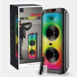 High Quality 70W LED Color Music Box Bass Waterproof Alto Falante Portable Wireless Bocinas Bluetooth Speaker