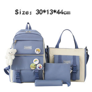 Mochilas Escolares Personalizadas de Moda, Juego de <span class=keywords><strong>4</strong></span> Piezas, Mochila Linda para Estudiantes Universitarias, Adolescentes, Niñas, Mochila Escolar para Niños - Product Image 3