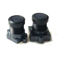 OKSEE Lente Gran Angular de 90 Grados 2.4mm F2.0 M12 con Enfoque Manual OKS-3919 IP69 Impermeable para Cámara de Coche, CCTV, Cámara IP de Seguridad