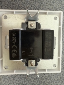 Sonnette sans fil moderne CHROME avec bouton-poussoir pratique pour appartements et Hotels-CJ120 - Product Image 2