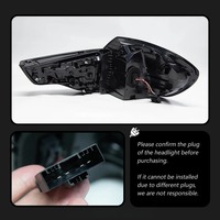 Feux arrière HETOP G01 G08 2018-2022 X3 LCI Blanc clair Fumé Édition Venom LED Plug and Play DRL Accessoires pour BMW