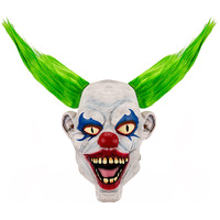 Masque humain pour adulte, film d'horreur et d'horreur d'halloween, Clown