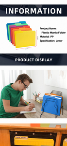 1/3cut 6/Gói Giấy Bìa Cứng Dán Nhãn Trang Trí Kích Thước Chữ Cái Bìa Cứng Bằng Nhựa Bìa Đựng Hồ Sơ Manilla - Product Image 6