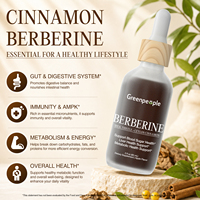 Gouttes liquides nutritionnelles au complexe de berbérine et cannelle de Ceylan pour la perte de poids et la santé intestinale – Vente en gros