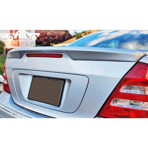 Aileron de coffre en fibre de carbone HS W203 pour <span class=keywords><strong>Mercedes</strong></span> Benz Classe C W203 2001 2002 2003 2004 2005 2006 2007 - Product Image 5