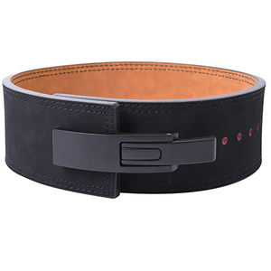 2026 Custom Logo Cowhide Gym <b>Belt</b> for Powerlifting Fitness Bodybuilding Weight Lifting Protector From Gym Equipment - Product Image 2