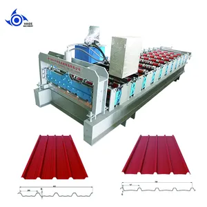 HAIDE Nouvelle machine de formage de rouleaux coupés à la longueur Machine de formage de rouleaux de tubes carrés