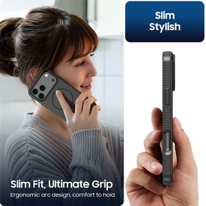 Custodia Magnetica di Alta Qualità Effetto Pelle per <span class=keywords><strong>iPhone</strong></span> 17 <span class=keywords><strong>Pro</strong></span> Max <span class=keywords><strong>Cover</strong></span> Posteriore Rigida in PC Opaco per <span class=keywords><strong>iPhone</strong></span> 17 16 15 14 13 <span class=keywords><strong>12</strong></span> - Product Image 6