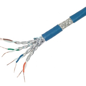 Câble Ethernet Kingwire Cat7 UTP SFTP <span class=keywords><strong>FFTP</strong></span> 1000 pieds en rouleau avec gaine en PVC - Product Image 3
