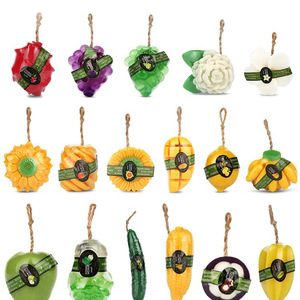 Tinh Dầu Trái Cây Thảo Dược Xà Phòng Dưa & Trái Cây Hình Dạng Handmade Nhẹ Xà Phòng Cho Tắm Mặt Tất Cả Các Loại Da 3 Năm Thời Hạn Kệ Quà Tặng Xà Phòng - Product Image 6