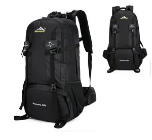 큰 1pc Moq 50l 모험 생존 트레킹 소풍 스포츠 캠핑 등산 등산 가방 비 커버 하이킹 배낭 가방