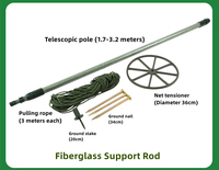 Weiteli Système de support de poteau de camouflage en fibre de verre