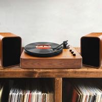 Cvnc — lecteur d'enregistrement rétro en vinyle, avec cartouche magnétique et double haut-parleur