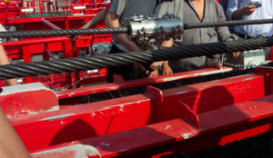 Khí nén Wire Rope bôi trơn hệ thống với OEM tùy biến Wire Rope lubricator - Product Image 4