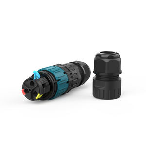 <span class=keywords><strong>El</strong></span> más nuevo conector de plástico PA66 impermeable de 3 pines de nailon macho hembra Mini cable <span class=keywords><strong>el</strong></span>éctrico de acoplamiento - Product Image 2