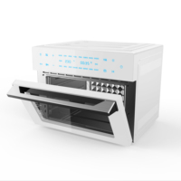Four à convection multifonctionnel numérique 18-en-1 de 30 L avec écran tactile, pour friture à air, cuisson, rôtissage et grille-pain