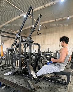 Presse à jambes à charge libre série SM MXP, machine de musculation professionnelle pour l'entraînement des quadriceps, des ischio-jambiers et des groupes musculaires. - Product Image 5