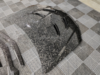 Nouvelle fibre de carbone sèche 3K Twill pour capot moteur avant URUS pour la 2ème génération