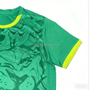 Camiseta de Fútbol Personalizable, Camiseta de Fútbol con Rayas, Uniforme de Fútbol, Camisetas de Fútbol al por Mayor, Camiseta de Fútbol Lisa - Product Image 2