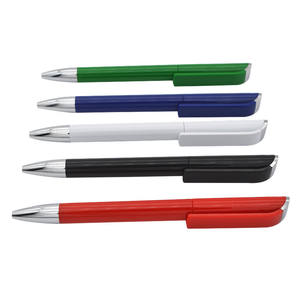 ปากกาลูกลื่นพลาสติกแบบหมุน พิมพ์โลโก้ส่วนตัว พร้อมโลโก้ตามสั่ง - Product Image 2