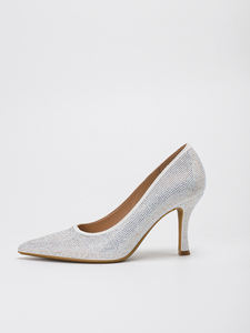 8503-3TZ Nouveaux Escarpins pour Dames Très Populaires, Chaussures de <span class=keywords><strong>Mariée</strong></span> à Talons Aiguilles et Bout Pointu, Résistantes à l'Usure et Ornées de Strass - Product Image 6