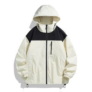 Veste à capuche trois-en-un pour l'extérieur, idéale pour le camping en automne et en hiver, en velours chaud, confortable et tendance, un vêtement indispensable. - Product Image 2