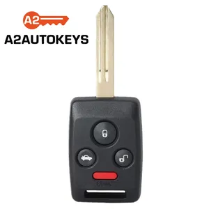 10X A2AUTOKEYS CWTWBU745 4 Buttons 433MHz 4D62 Chip Smart Remote Car Key For Subaru Tribeca Legacy Outback 2006 2007 2008 2009