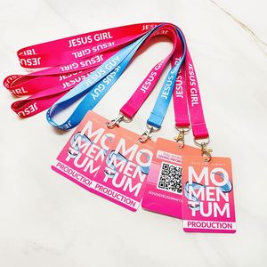 High Quality Custom Printed Logo Breakaway Tear Resistant Sublimated Polyester Neck Lanyards Promotional Eco-Friendly Material - Product Image 3