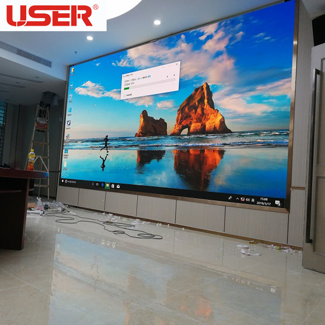 P1.25 mm Indoor Fixed LED Video Wall for Advertise Display Small Pitch 2K 4K LED Display Screen
