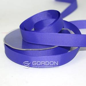 Cintas de grogrén de color liso en stock de fábrica Gordon, 196 colores sólidos, venta al por mayor, cinta de grogrén RPET reciclada, 100 yardas por rollo - Product Image 2