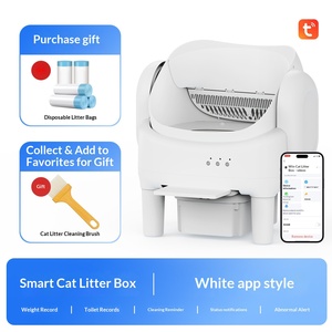 PAIPET Lettiera Intelligente Completamente Automatica per Gatti di Taglia Grande, in Materiale PE, Design Speciale, Deodorante, Semi-Chiusa, per Animali Domestici - Product Image 6