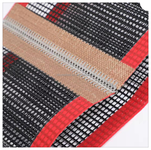 Bande transporteuse en maille de fibre de verre antistatique revêtue de PTFE, joint en forme de nez de bœuf et joint en forme d'<span class=keywords><strong>alligator</strong></span> pour diverses industries - Product Image 3