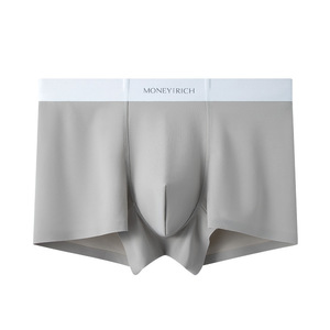 Boxer Estivi da Uomo in Tessuto Morbido Senza Cuciture, Alta Elasticità, Taglie Grandi, Vita Media, Traspiranti ed Ecologici - Product Image 6
