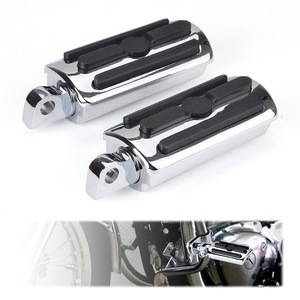 Reposapiés para Motocicleta, para Road Glide, Street Glide, Electra Glide, Road King con Protector <span class=keywords><strong>de</strong></span> Motor <span class=keywords><strong>de</strong></span> 1.25, Cromado - Product Image 2