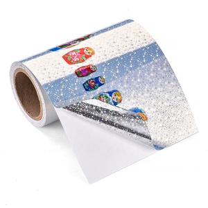 Venta caliente <span class=keywords><strong>de</strong></span> inyección <span class=keywords><strong>de</strong></span> tinta imprimible hoja <span class=keywords><strong>de</strong></span> pegatina holográfica papel <span class=keywords><strong>de</strong></span> vinilo personalizado DIY artesanía impresión troquelado - Product Image 1