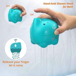 Jouet <span class=keywords><strong>de</strong></span> <span class=keywords><strong>bain</strong></span> pour enfants mignon, pomme <span class=keywords><strong>de</strong></span> douche à main, rinçage du shampoing, <span class=keywords><strong>éléphant</strong></span>, écologique, sécurité, plastique ABS, animal, pluie, cascade - Product Image 3