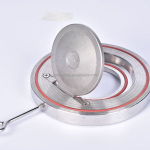 Thép đúc thép không gỉ scs14 Đĩa đơn Wafer loại Swing kiểm tra van JIS 10K - Product Image 2