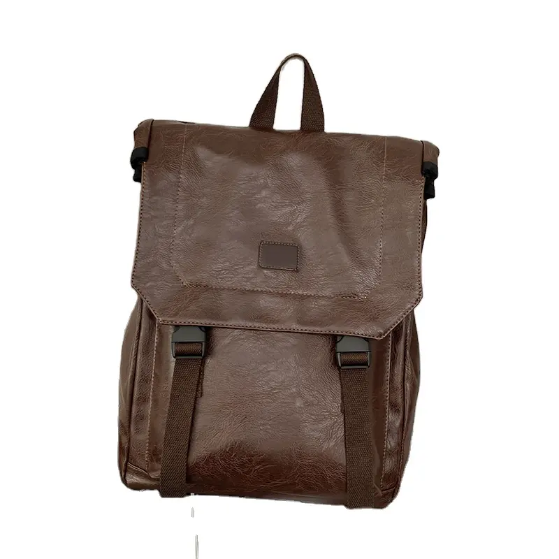 Designer de moda luxo de alta qualidade viagens masculinas negócios Computador Notebook Mochila Mochila De Couro Impermeável Mochila Escolar