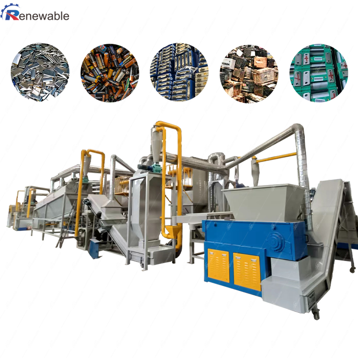 Li Ion Battery Recycling Line Mobile Phone and Car Lithium Battery ...