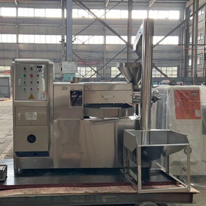 Presse à huile automatique à faible énergie en acier inoxydable 6YL-150ZD Machine utilisée Condition ascenseur gâteau dos 201 système presse à huile de sésame - Product Image 3