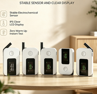 Alat Tes Alkohol Airsense K1, Akurat, Praktis, untuk Penggunaan Profesional, Bersertifikat CE, Sensor Sel Bahan Bakar, untuk Keamanan Berkendara