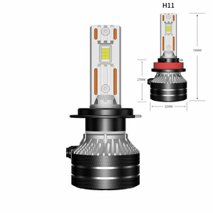 2022 nuevo diseño H7 bombilla LED para coche 70W de alta potencia con temperatura de color de 6000K para <span class=keywords><strong>faro</strong></span> de coche - Product Image 1