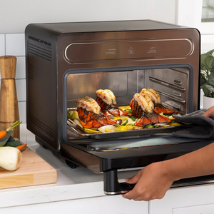 24L Convection Toaster Oven with <strong>Digital</strong> <strong>Timer</strong> Control <strong>LED</strong> <strong>Display</strong> Stainless Steel Housing Bake Toast &amp; Warm Functions - Product Image 2