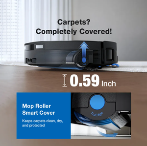 ECOVACS DEEBOT X12 OMNICYCLONE Aspirateur robot et serpillière, aspiration de 22000 Pa, ZeroTangle, charge PowerBoost pour les grandes maisons - Product Image 4