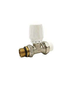 Robinet thermostatique industriel flexible en laiton DN20 avec raccord fileté PPR, vanne de régulation de température manuelle pour hôtel - Product Image 6