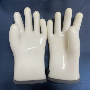 Guantes de calidad superior, genuinos y aptos para uso alimentario, resistentes al calor hasta 500 grados Celsius, resistentes a cortes y aptos para uso alimentario, engrosados. - Product Image 3