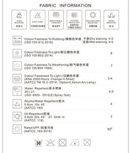 <span class=keywords><strong>Bomar</strong></span> 100% Acrílico Impermeable y resistente a las manchas Tela para exteriores Patrón teñido para muebles de fácil cuidado Sofá - Product Image 6